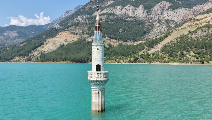 Alaköprü Barajı Doldu: Tarihi Akine Mahallesi Sular Altında Kaldı