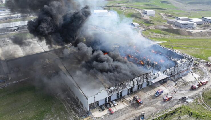 Ankara’da Mobilya Deposunda Yangın: Dempa Sanayi Sitesi’nde Alevler Yükseldi