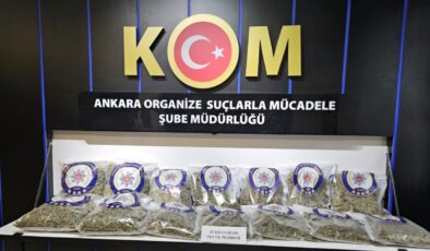 Ankara’da Uyuşturucu Operasyonu: Çankaya’da 25 Kilogram Skunk Ele Geçirildi, 2 Gözaltı