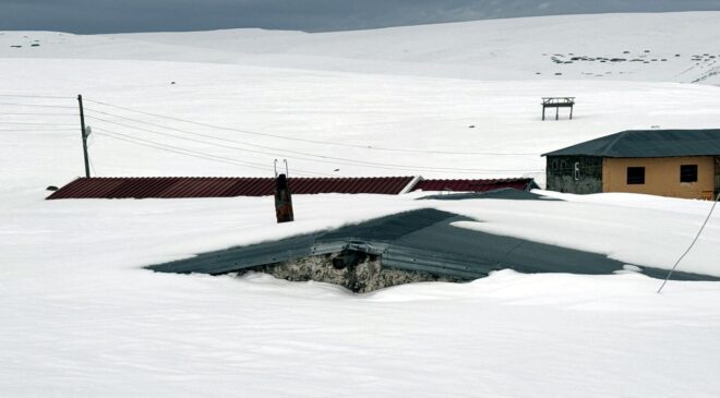 Ardahan ve Artvin’de Bahar Gelmedi: Bülbülan Yaylası’nda Kış Manzaraları Devam Ediyor