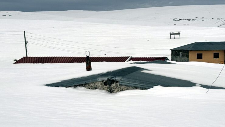 Ardahan ve Artvin’de Bahar Gelmedi: Bülbülan Yaylası’nda Kış Manzaraları Devam Ediyor