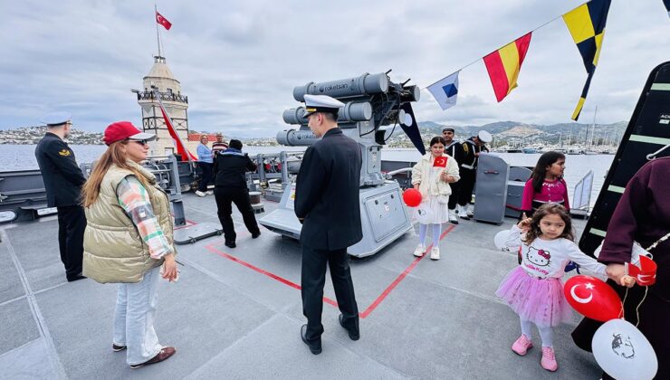 Mavi Vatan’ın Kahramanları Halkla Buluştu: 23 Nisan’da Askeri Gemiler Ziyarete Açıldı