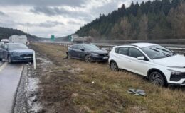 Anadolu Otoyolu’nda Zincirleme Kaza: İstanbul Yönünde 9 Araç Karıştı, 6 Yaralı