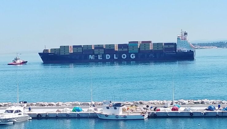 Çanakkale Boğazı’nda Gemi Arızası: MED BEYKOZ Konteyner Gemisi Kurtarıldı, Boğaz Transit Geçişlere Açıldı
