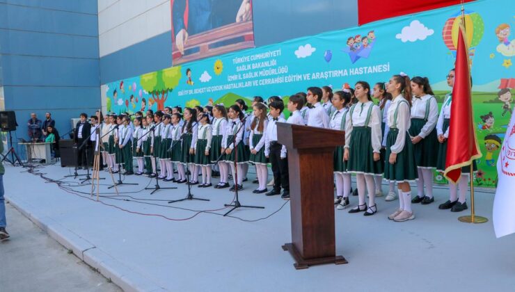 İzmir’de Hastanede Tedavi Gören Çocuklara 23 Nisan Coşkusu: TRT İzmir Radyosu Konseri ve Sürpriz Hediyeler