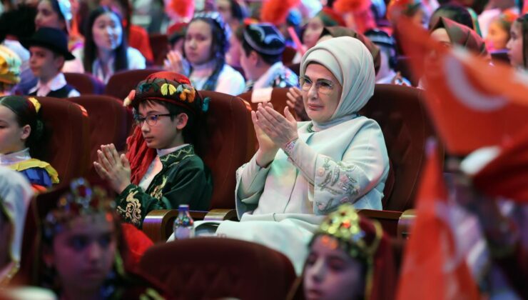 Emine Erdoğan’dan 23 Nisan Mesajı: Çocuklar Geleceğin Işığıdır