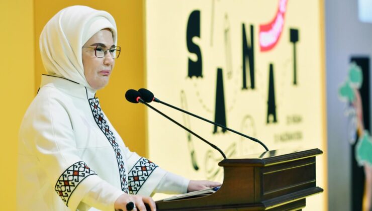 Emine Erdoğan’dan Çocuklara Hayal Gücünü Teşvik Çağrısı: Rami Bienali’nde Konuştu