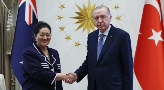 Cumhurbaşkanı Erdoğan, Dünya Kiliseler Konseyi Genel Sekreteri Cindy Kiroyu’yu Kabul Etti