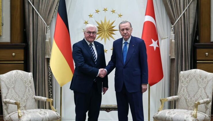 Cumhurbaşkanı Erdoğan ve Almanya Cumhurbaşkanı Steinmeier’den Kritik Görüşme: İkili İlişkiler ve Bölgesel Gelişmeler Ele Alındı