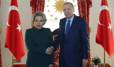 Cumhurbaşkanı Erdoğan, Rusya Federasyon Konseyi Başkanı Matviyenko’yu Kabul Etti: Görüşmede Öne Çıkanlar