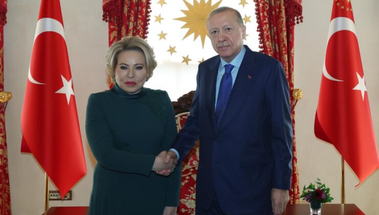 Cumhurbaşkanı Erdoğan, Rusya Federasyon Konseyi Başkanı Matviyenko’yu Kabul Etti: Görüşmede Öne Çıkanlar