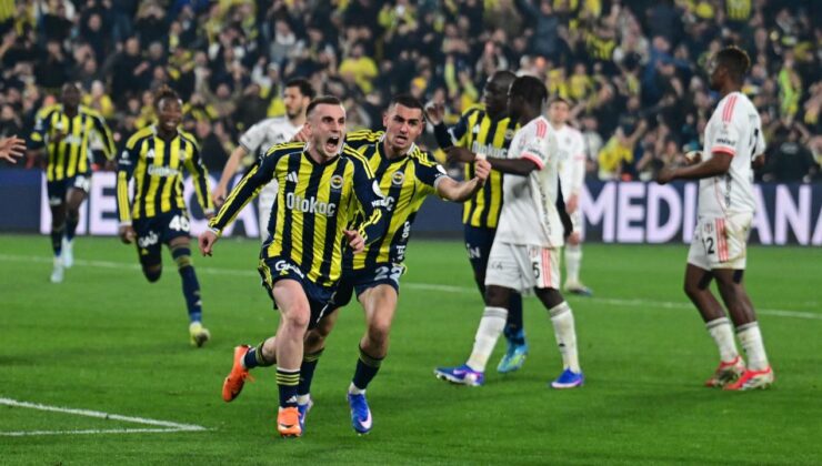 Fenerbahçe, Beşiktaş’ı Derbide Mağlup Ederek Şampiyonluk Yarışında Avantaj Elde Etti