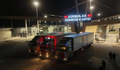 Van’dan İran’a Yardım Eli: Tıbbi Malzemelerle Dolu 3 Tır Sınırı Geçti