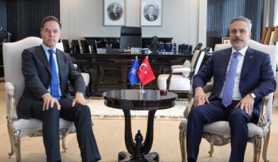 Son Dakika: Dışişleri Bakanı Hakan Fidan, NATO Genel Sekreteri Mark Rutte ile Görüştü