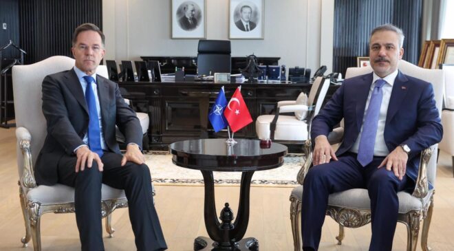 Son Dakika: Dışişleri Bakanı Hakan Fidan, NATO Genel Sekreteri Mark Rutte ile Görüştü