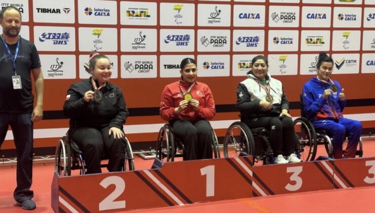 Milli Para Masa Tenisçi İrem Oluk’tan Sao Paulo’da Altın Madalya: Şampiyonluk Türkiye’ye!