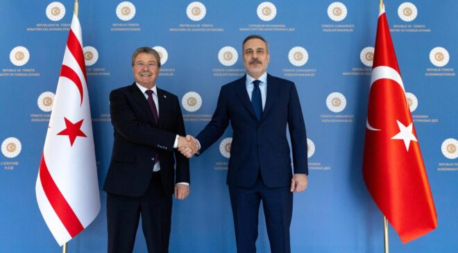 Dışişleri Bakanı Fidan, KKTC Başbakanı Üstel ile Görüştü: Kritik Gündem Maddeleri Ele Alındı