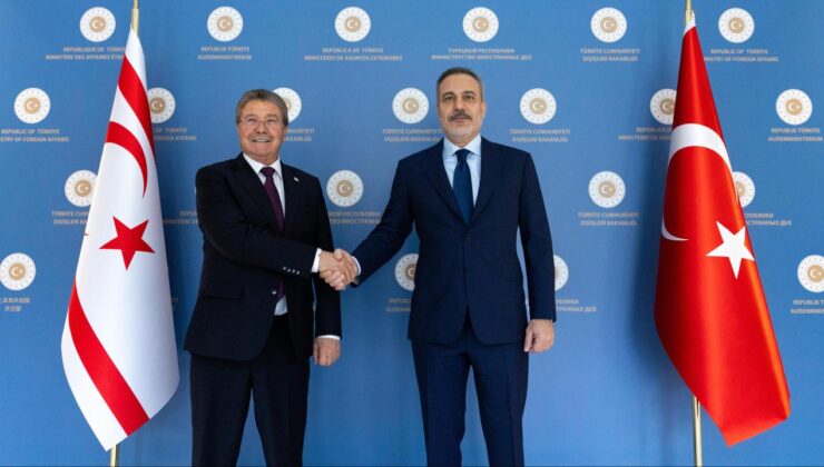 Dışişleri Bakanı Fidan, KKTC Başbakanı Üstel ile Görüştü: Kritik Gündem Maddeleri Ele Alındı
