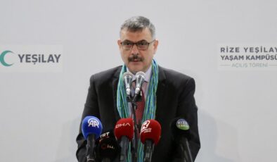 Bakan Çiftçi’den Yeşilay Kampüsü Açılışı: Bağımlılıkla Çok Boyutlu Mücadele