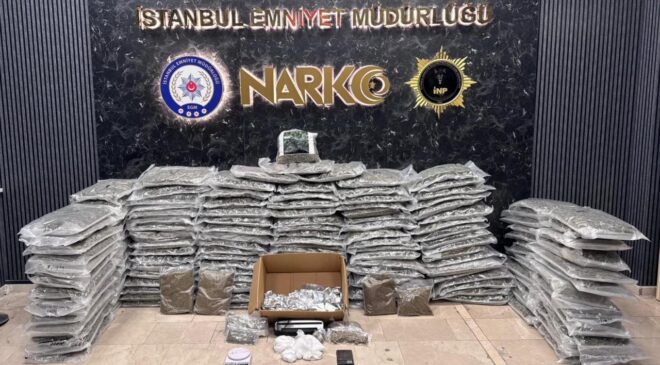 İstanbul’da Uyuşturucu Operasyonu: 176 Kilogram Madde Ele Geçirildi, 2 Şüpheli Gözaltında