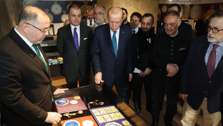 Cumhurbaşkanı Erdoğan’dan Tophane-i Amire’de Sanat Ziyareti: Mehmet Çebi Koleksiyonu Büyük İlgi Gördü
