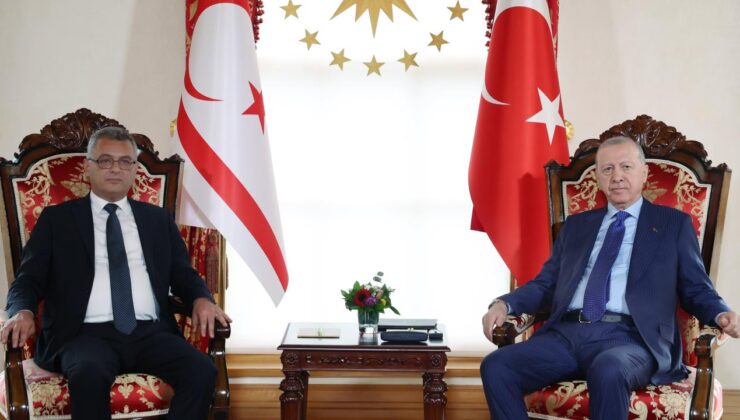 Erdoğan ve Erhürman’dan Dolmabahçe’de Kritik Görüşme: Türkiye-KKTC İlişkileri ve Bölgesel Gelişmeler Ele Alındı
