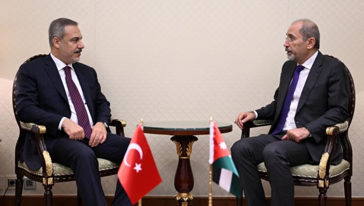 Bakan Fidan, Ürdünlü Safedi ile Görüştü: Filistin ve Bölgesel Gelişmeler Masada