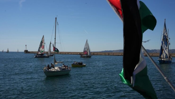 İsrail Donanması, Akdeniz’de Küresel Sumud Filosu’na Müdahale Etti: 7 Tekne Ele Geçirildi