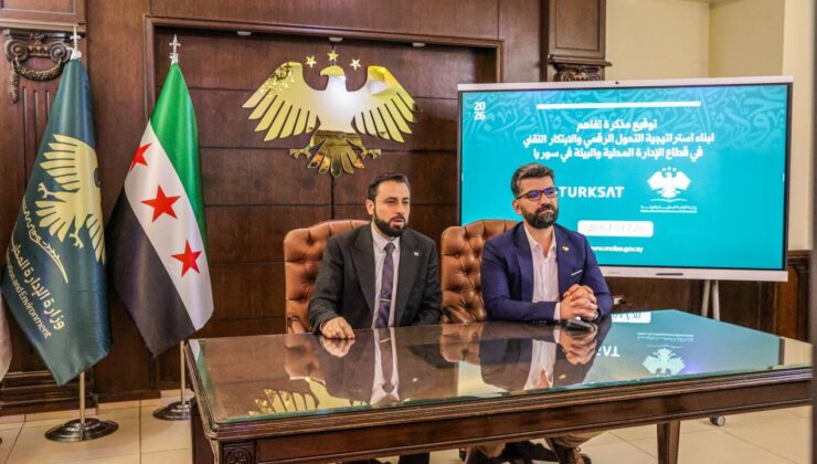 Suriye ile Türksat Arasında Tapu ve Kadastro Hizmetlerinde Dijital Dönüşüm İş Birliği Başladı