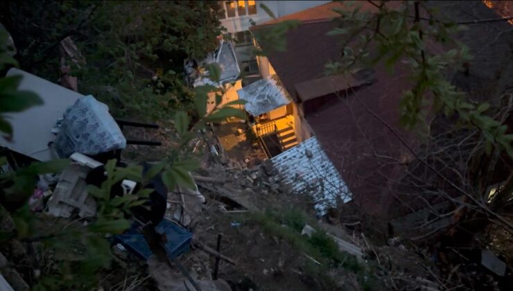 İstanbul Ayazağa’da Yağış Sonrası Toprak Kayması: 6 Bina Tahliye Edildi
