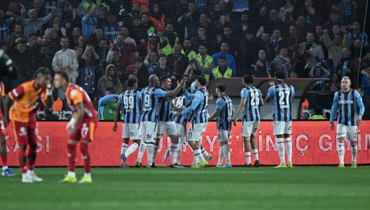 Trabzonspor’dan Şampiyonluk Sinyali: Galatasaray’ı Devirerek Liderlik Yarışında Farkı İndirdi!