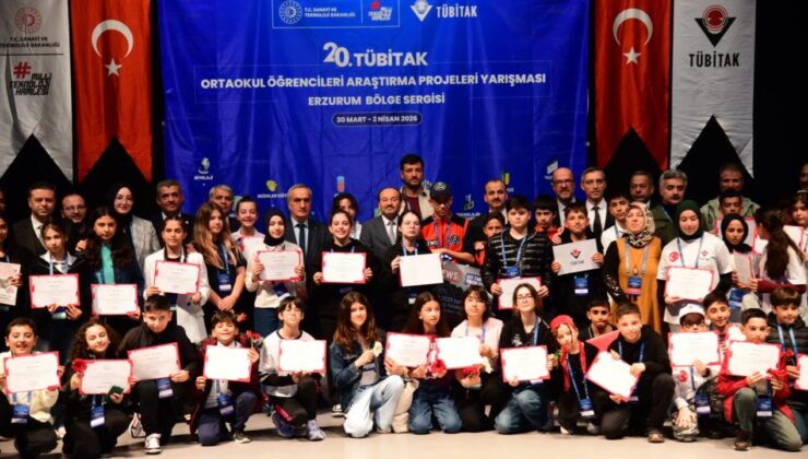 Erzurumlu Öğrencilerden TÜBİTAK Yarışmasında Büyük Başarı: Bölge Birincisi Oldular!