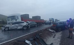 Aksaray-Nevşehir Karayolu’nda Zincirleme Kaza: Yolcu Otobüsü 10 Araca Çarptı, 7 Yaralı