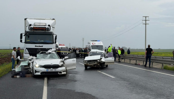 Diyarbakır-Siverek Yolunda Zincirleme Kaza: 2 Ölü, 2 Yaralı