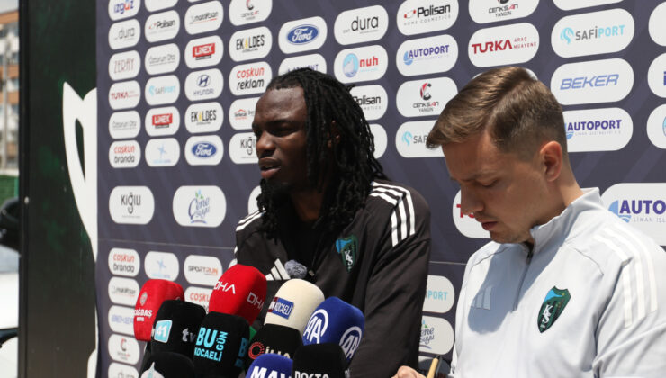 Kocaelispor’un Belçikalı Oyuncusu Joseph Nonge’den Karagümrük Maçı Öncesi Açıklamalar: “Son İki Maçı Kazanmak İstiyoruz”