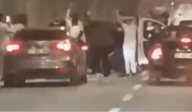 Gaziantep’te 100. Yıl Tüneli’nde Düğün Konvoyuna Ağır Ceza: 7 Araca 180 Bin Lira Ceza!