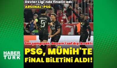 PSG, Şampiyonlar Ligi Finalinde! Bayern Münih’i Eleyerek ‘Erken Final’den Galip Ayrıldı