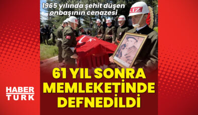 61 Yıl Sonra Memleketine Dönüş: Şehit Onbaşı Duran Öztürk Tokat’ta Dualarla Toprağa Verildi