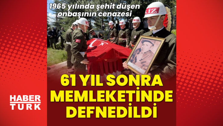 61 Yıl Sonra Memleketine Dönüş: Şehit Onbaşı Duran Öztürk Tokat’ta Dualarla Toprağa Verildi