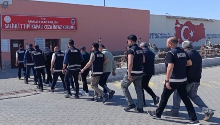 Manisa Salihli’de Tefecilik Operasyonu: 9 Şüpheli Tutuklandı