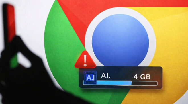 Google Chrome Kullanıcıları Habersiz 4 GB’lık Yapay Zeka Modeli İndiriyor: Gizlilik ve Performans Endişeleri