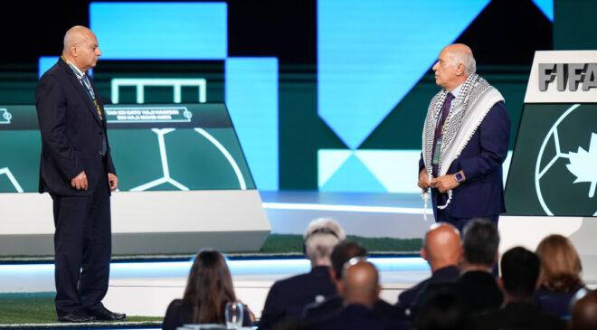 Filistin Futbol Federasyonu Başkanı’ndan FIFA’ya Ret: İsrailli Yetkiliyle Tokalaşmayı Reddetti, İşgale Dikkat Çekti