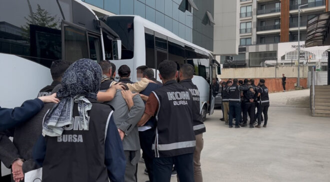 Bursa’da Tefecilik ve Yağma Operasyonu: 11 Tutuklama