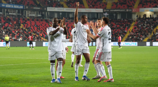 Beşiktaş, Gaziantep FK’yı Deplasmanda 2-0 Mağlup Etti, Şampiyonluk Yarışında İddiasını Sürdürdü