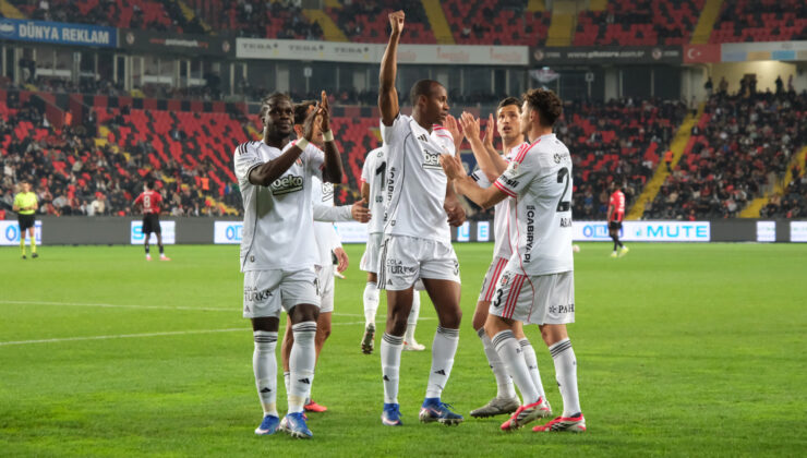 Beşiktaş, Gaziantep FK’yı Deplasmanda 2-0 Mağlup Etti, Şampiyonluk Yarışında İddiasını Sürdürdü