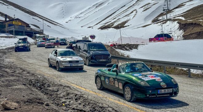 Doğu-Batı Dostluk ve İpek Yolu Rallisi Erzurum’da Coşkuyla Karşılandı: Ralliler Türkiye’nin Güzelliklerini Dünyaya Tanıtıyor